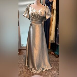 Glamorous Metallic Maxi Dress